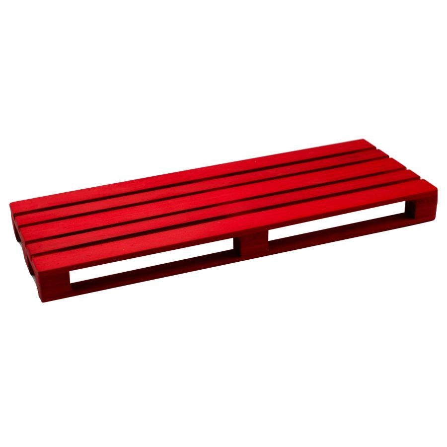 Pallet rosso cm40x15h3,5