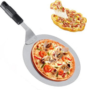 Spiedino a forma di cerchio per la cottura di pizza, pane lievitato e torta - acciaio inossidabile - 235 x 18 cm