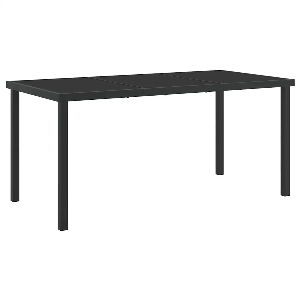 Set da Pranzo per Giardino 5 pz | Set Salotto da Giardino Grigio