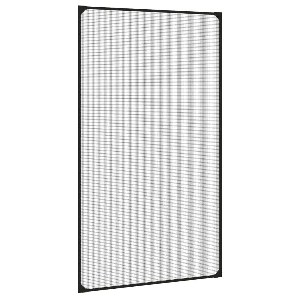 Zanzariera Magnetica per Finestre Antracite 80x140 cm CFW8289542