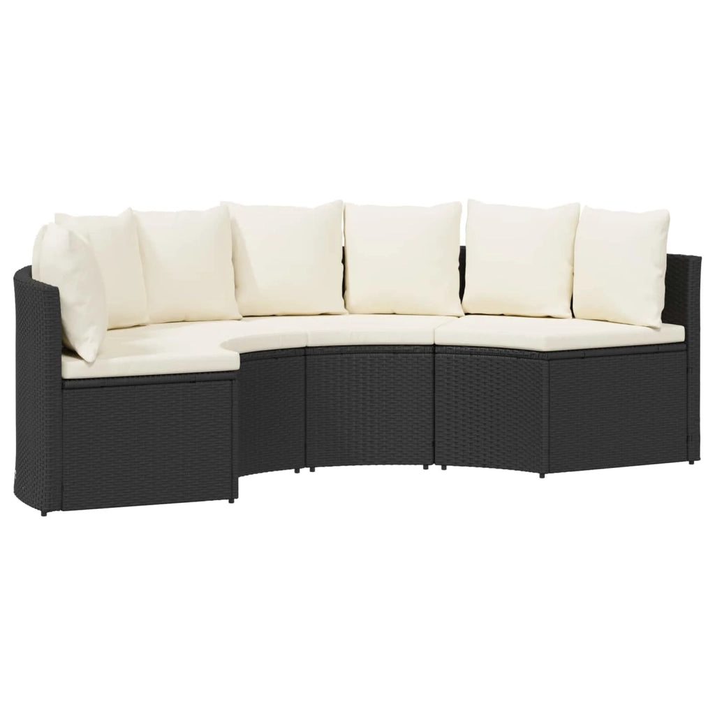 Set di divani 2 pcs Nero 3428393