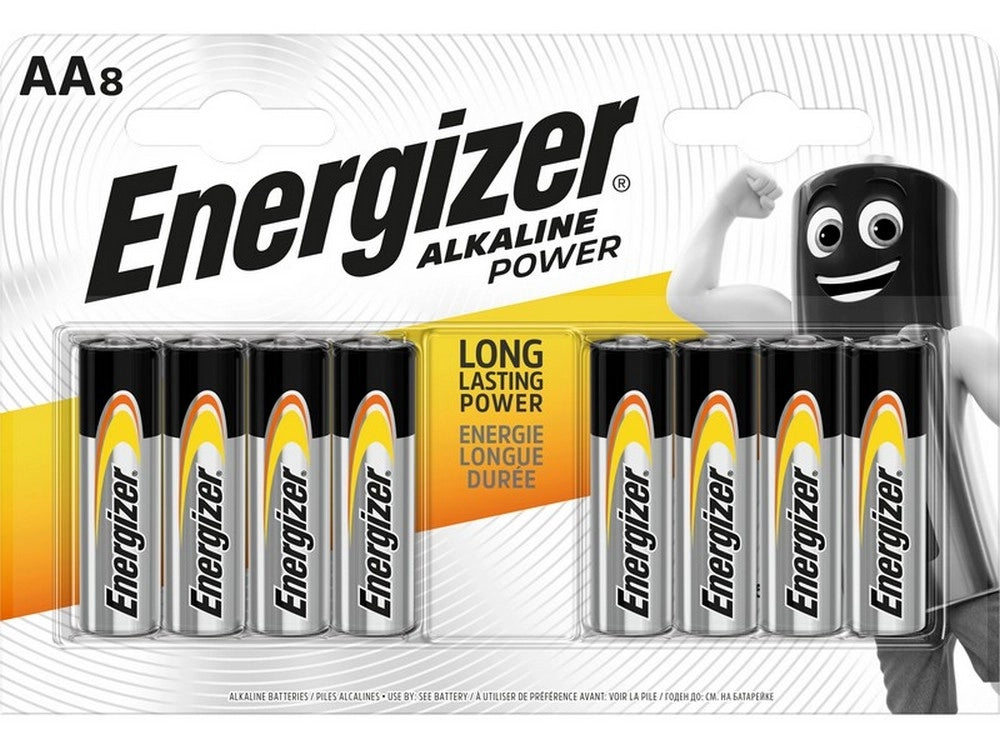 12cf pila alcalina serie alkaline power stilo 1,5v 8 pz. cod:ferx.vit35137