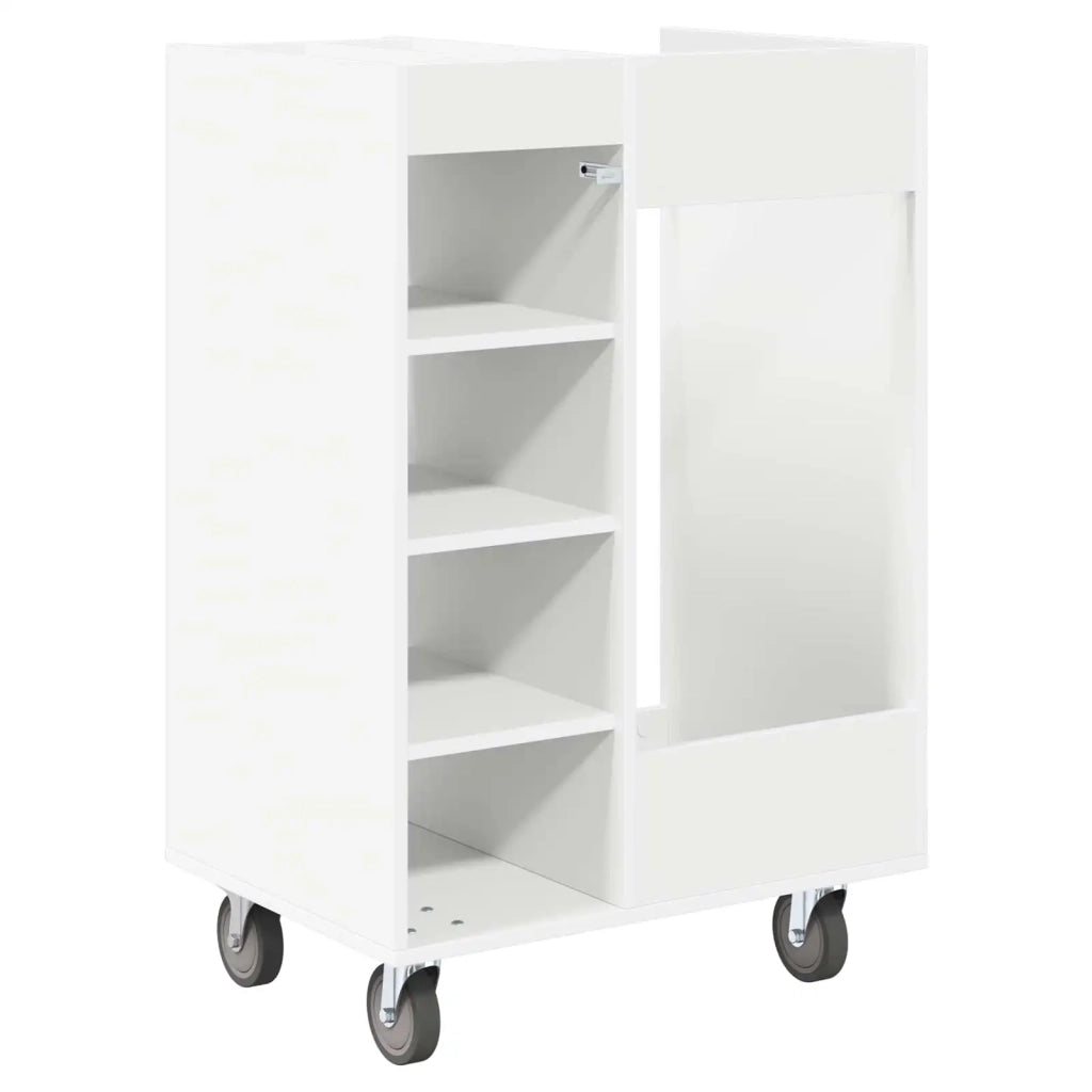 Armadio per Golf con ruota Tinta unita Bianco 65 x 45 x 98 cm CFW2531407