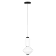 Lampada a sospensione Akiko nera LED 16W 3000K Maxlight
