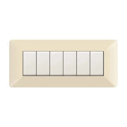 EASY PLACCA MATIX AVORIO 6P