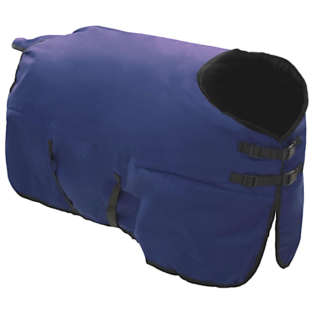 Coperta per Cavalli Verde Scuro e Nero 75 cm Poliestere 42013047