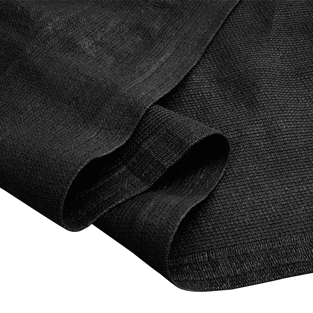 Tappeto da Tenda 400x500 cm Nero 310792