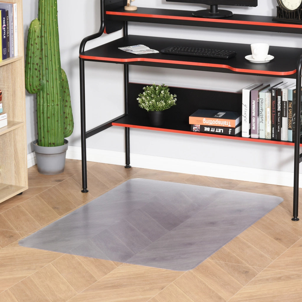 Tappetino per Sedia Ufficio ¨C zephmum ¨C Plastica Trasparente 90x120cm