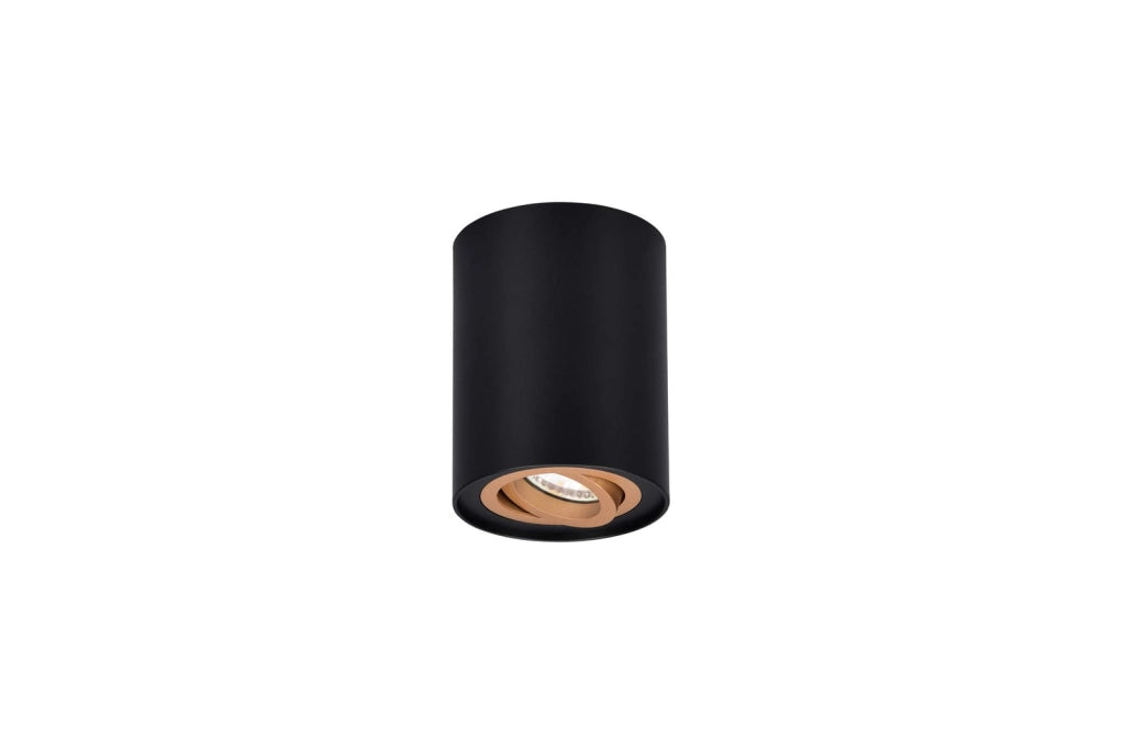 Faretto da soffitto COOKIE nero/oro GU10 Trio 612900180