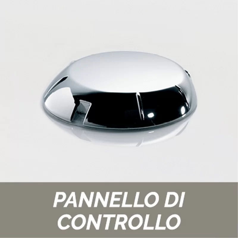 Vasca rettangolare 160x70 con idromassaggio e pannello serie milo