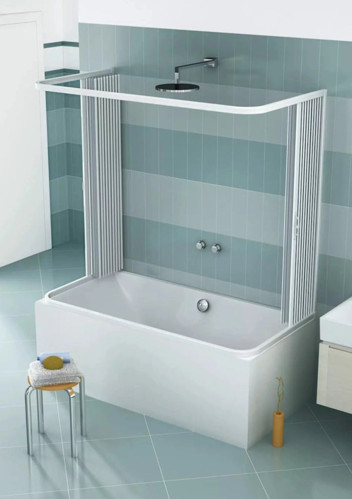 Box sopravasca Venusia 3 lati 70x160x70cm con apertura centrale