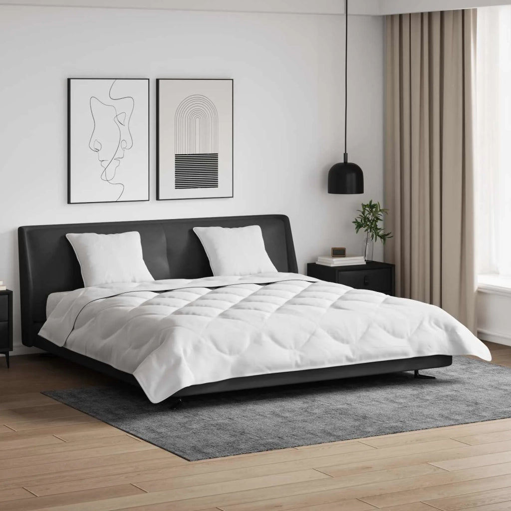 Piumone | Duvet Estivo con cuscino 3 pz Bianco Microfibra