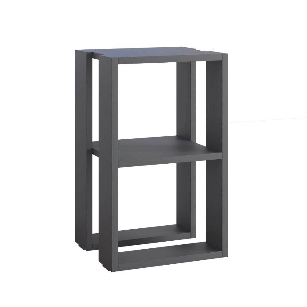 Tavolino comodino antracite 55x30x34