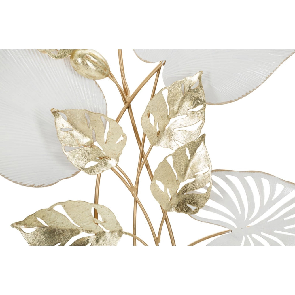 Decorazione in Metallo 3D Fiori 32, Multicolore, Metallo, 52,7x5,7x90,8 cm
