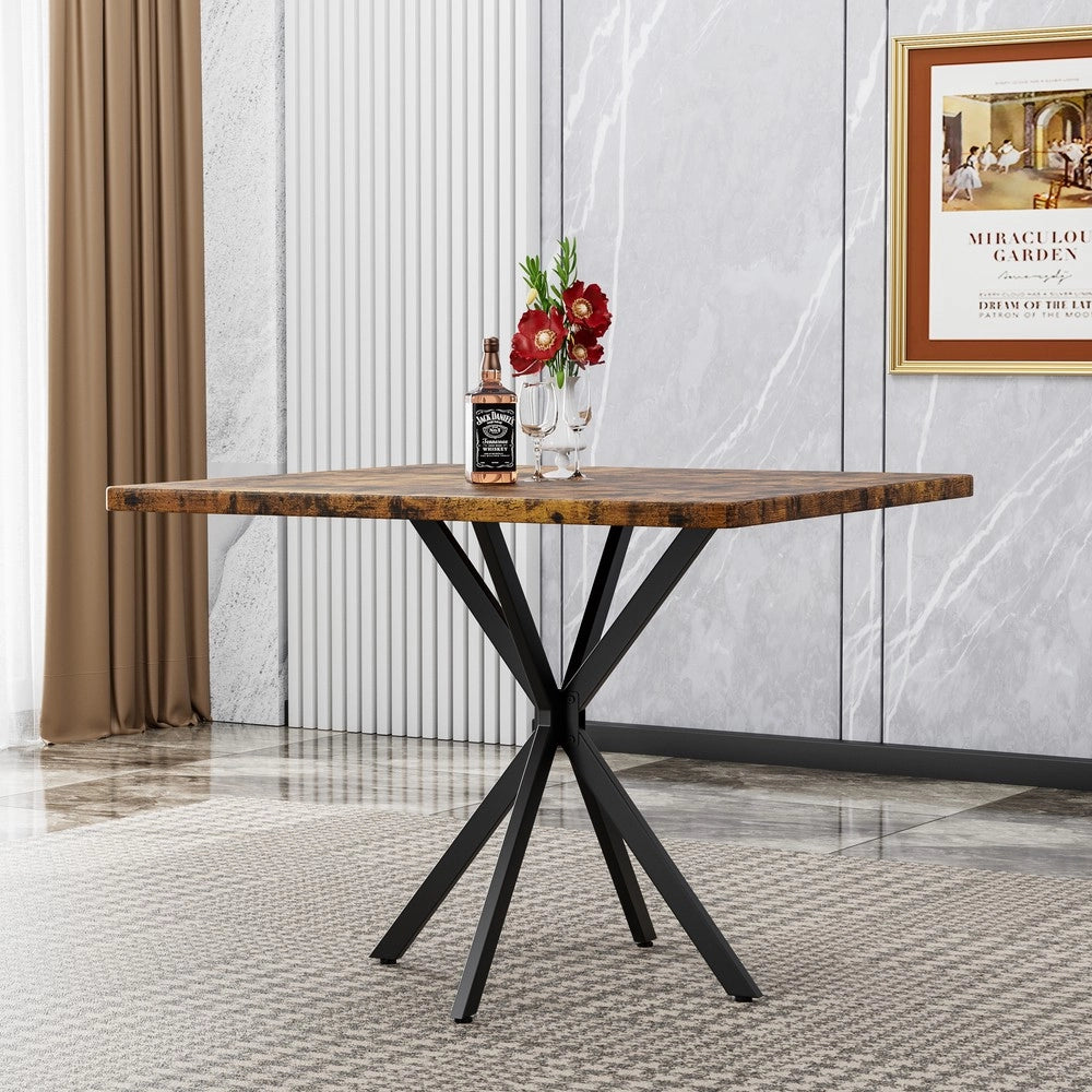 Tavolo da Pranzo Quadrato per 4-6 Persone ¨C Xylo ¨C Moderno, Salotto, Cucina
