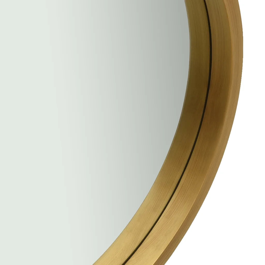Specchio da Parete con Cinghia 50 cm Oro 320365