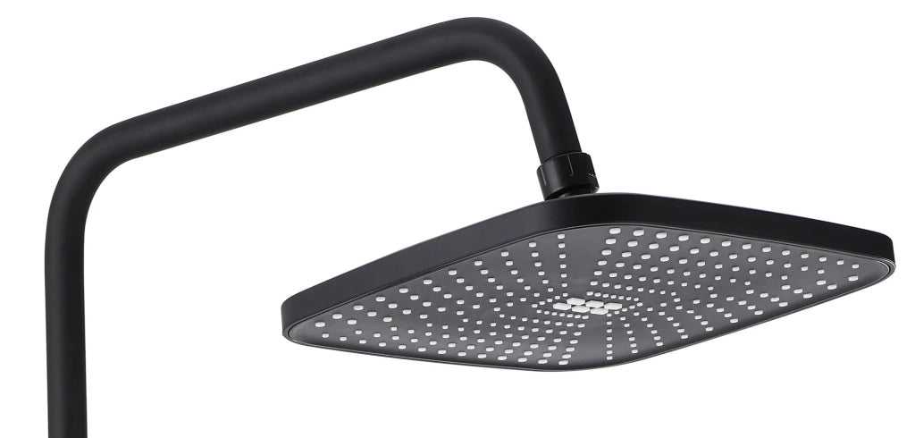 Set Doccia Rea Storm Black Matt