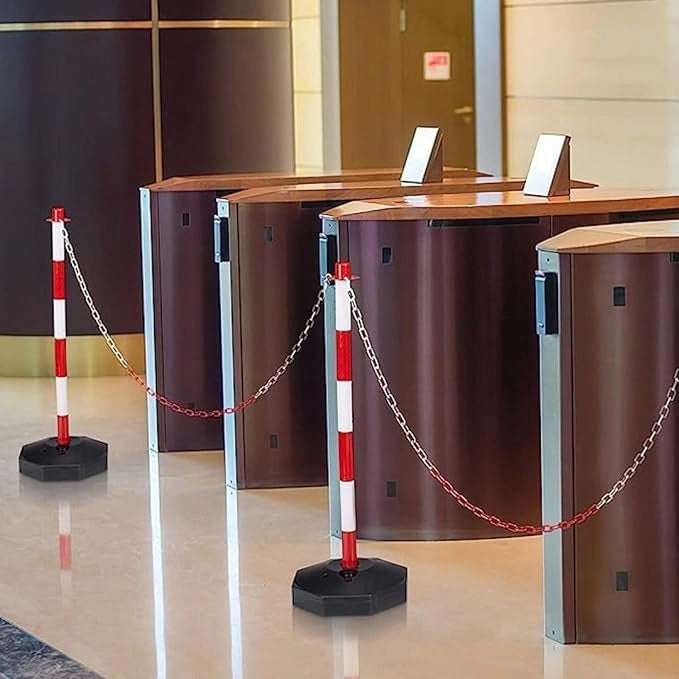 COLONNINA DI DELIMITAZIONE CON BASE 90 cm