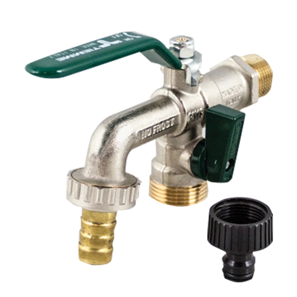 RUBINETTO ANTIGELO EOLO DUPLEX NO FROST- 1/2- TIEMM- pezzi 1