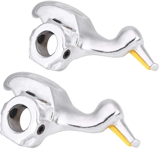 Strumento per sostituire le gomme - Fattore di acciaio inossidabile - Testa di anatra - Montaggio delle gomme - Sostituzione delle gomme - 28 mm/30 mm - Angolo di cambio ottimale