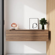 Cassettone scorrevole 120cm rovere scuro chiusura soft-close | Bako