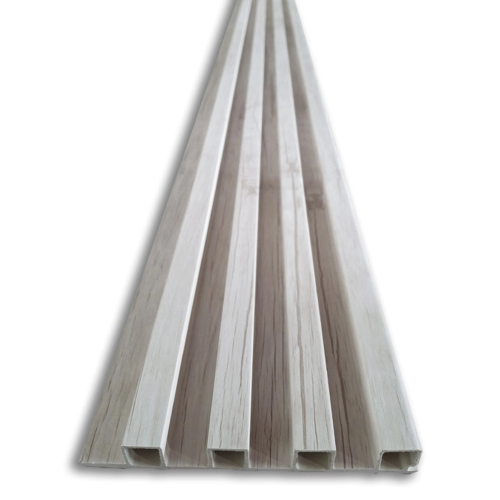 Icewood - Pannello effetto legno doghettato in WPC alta densità KIT DA 4.8 MQ