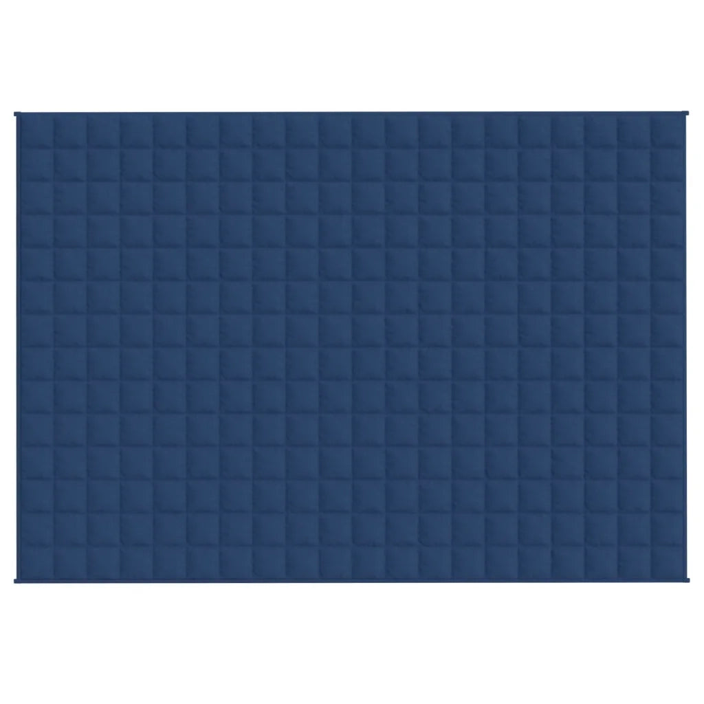 Coperta Ponderata Blu 137x200 cm 6 kg Tessuto