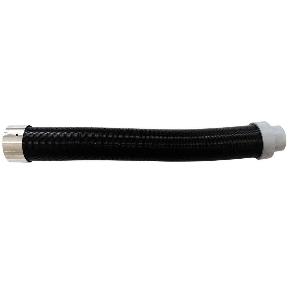 kit aspirazione stufa a pellet tubo DN 60 / 50 nero flessibile estensibile 150 tub canna fumaria pellet