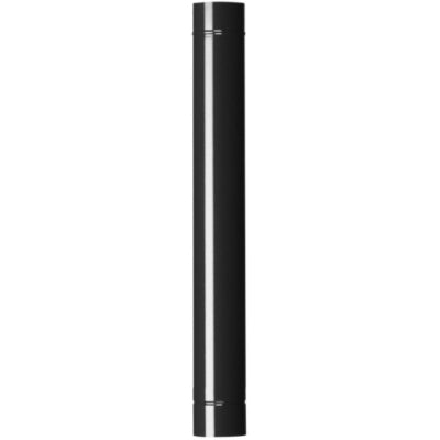 TUBO SMALTATO PER STUFA A LEGNA 'CLASSIC' Ø 130 mm - 100 cm - Col. nero - SAVE