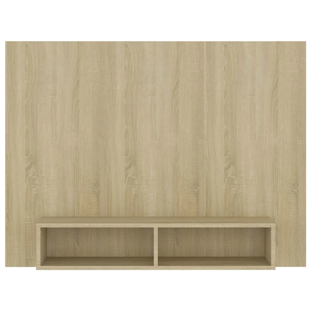 Mobile TV a Muro Rovere Sonoma 120x23,5x90 cm Legno Multistrato