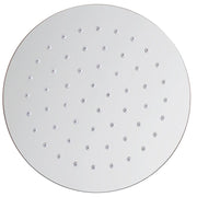 Soffione doccia tondo in acciaio 25cm