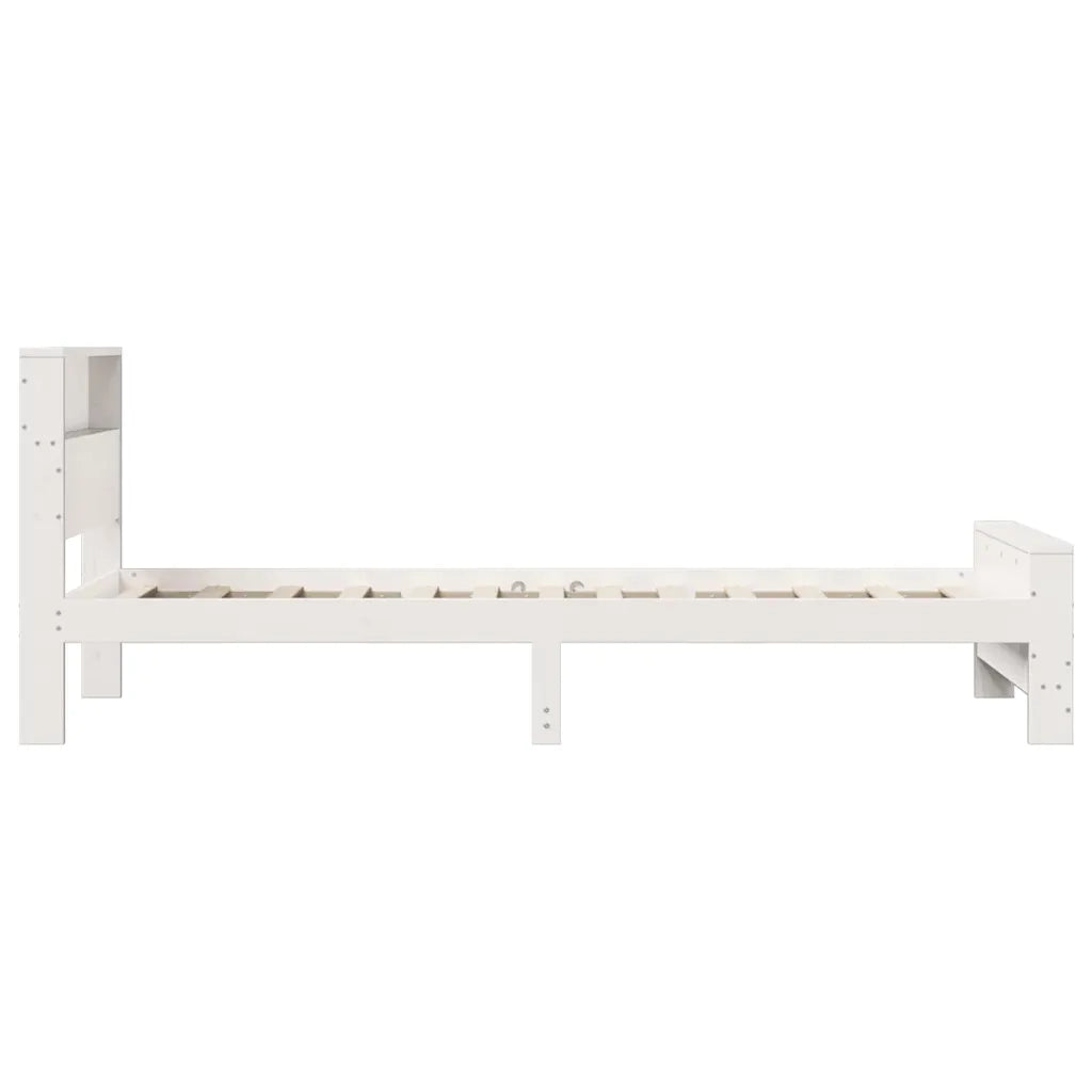 Struttura del letto Bianco 80 x 200 cm Legno multistrato