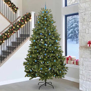 Albero di Natale artificiale 300 cm 300 LED Bianco caldo Verde 3395728