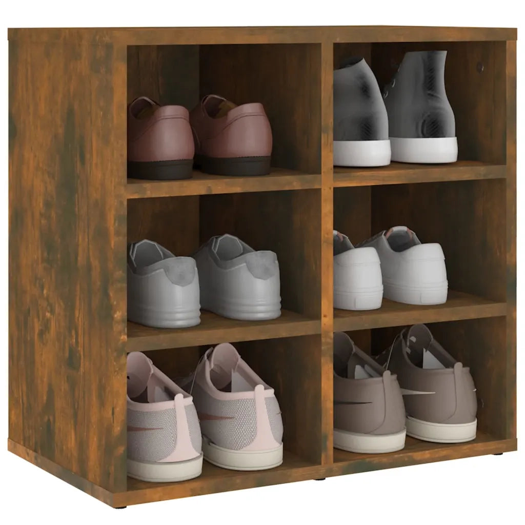 Scarpiera Rovere Fumo 52,5x30x50 cm 820508