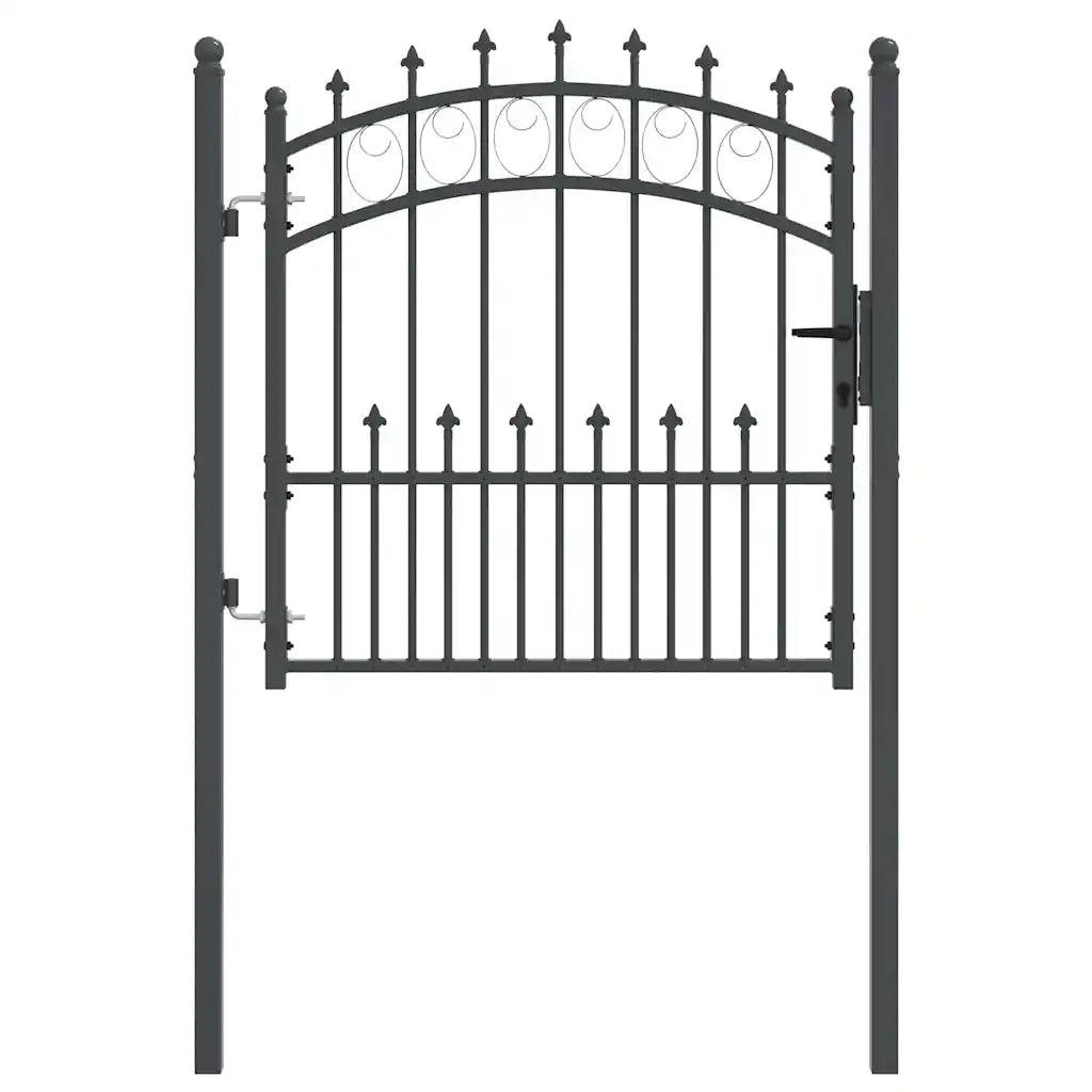 Cancello della recinzione con punte EMMEN 100 x 100 cm 42009002