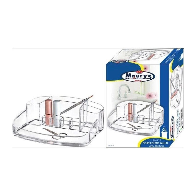 MAURY'S BEAUTY PORTA COSMETICI MULTIUSO 23 X 17 X H7 CM