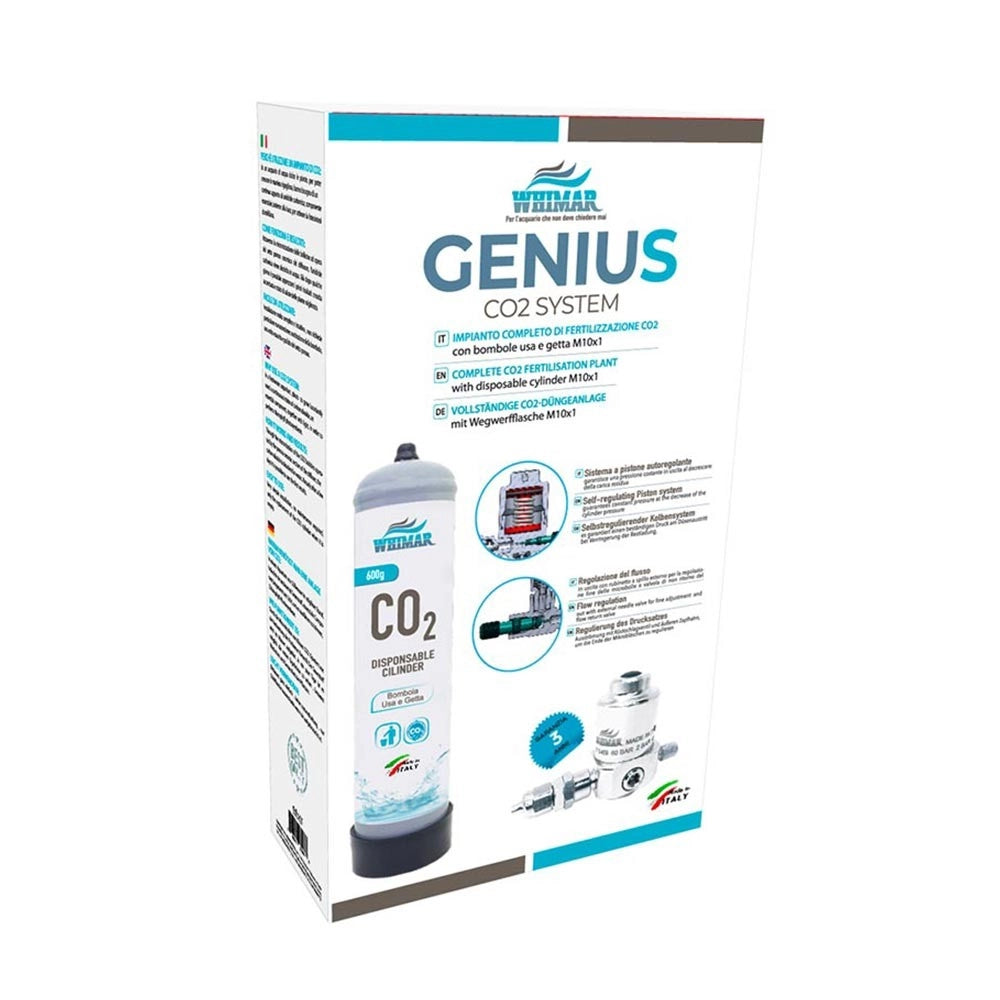 Whimar Genius CO2 System 600gr versione Complete con diffusore e manometri