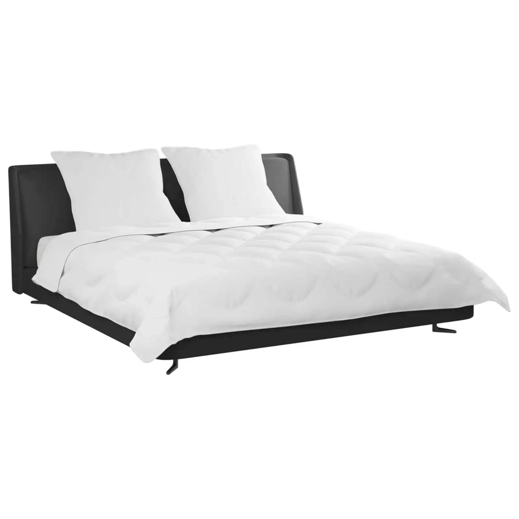Set di Piumoni 3 pz | Duvet Bianco Microfibra e Piuma d'Oca