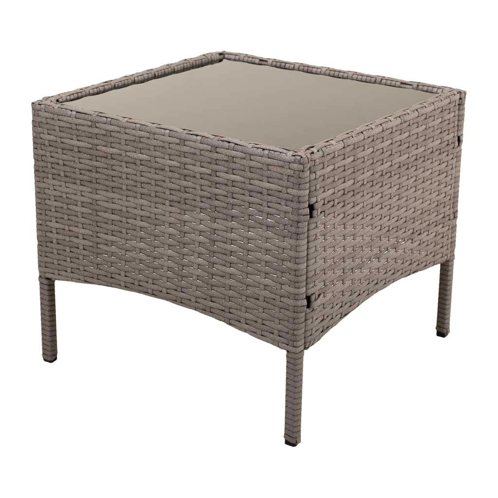 Set tavolo grigio e 2 poltrone