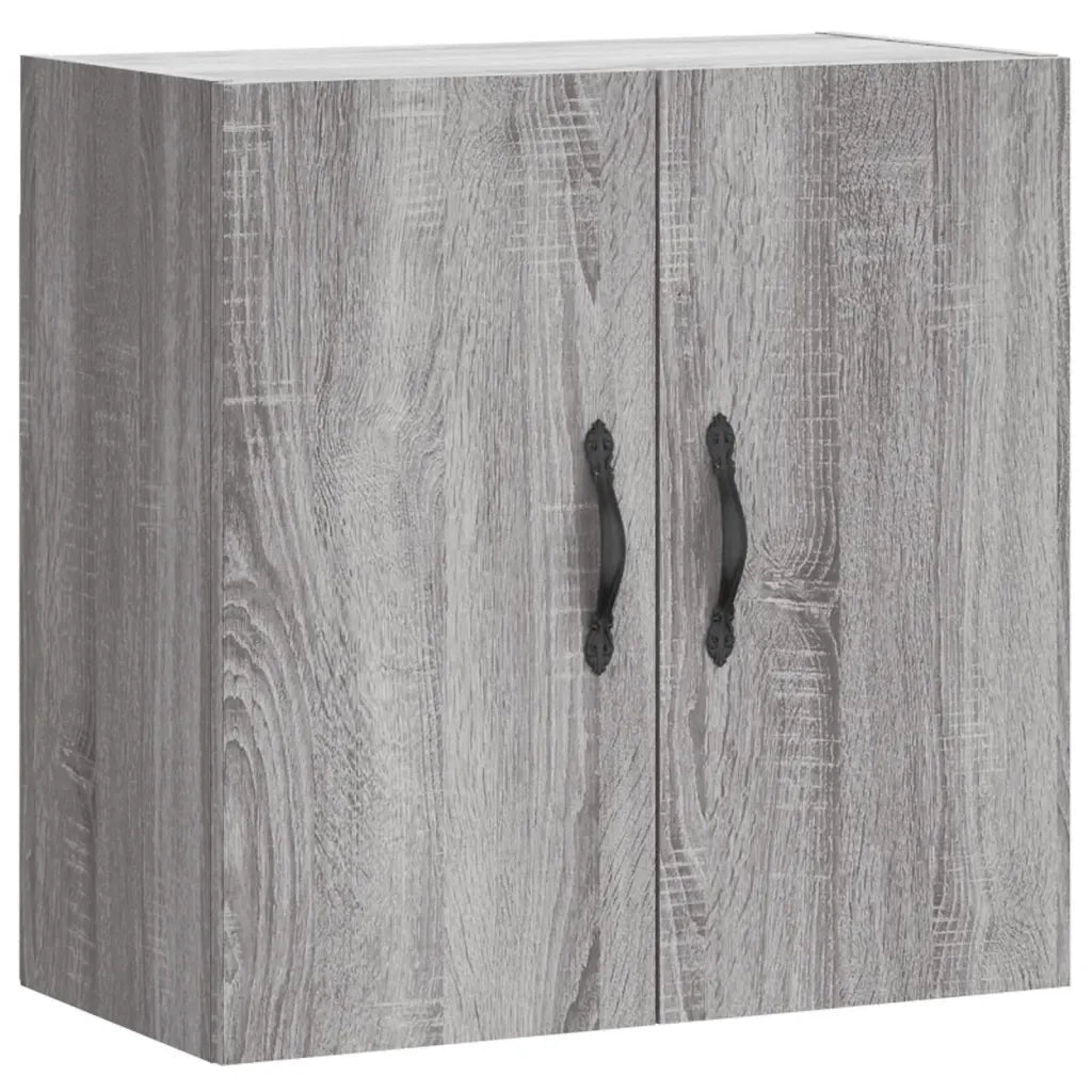 Mobile Pensile Grigio Sonoma 60x31x60 cm in Legno Multistrato 829962