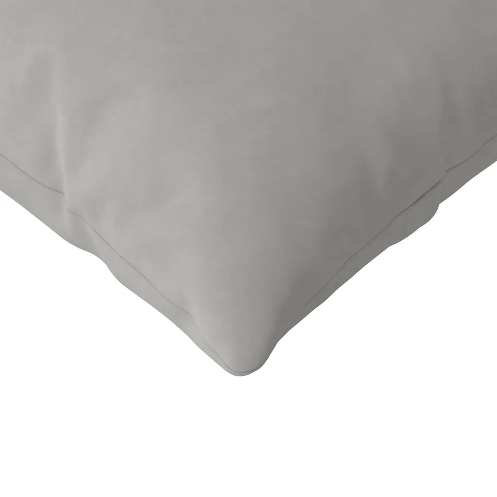 Cuscini da Divano 2 pcs Grigio chiaro 145 x 40 cm Tessuto 42013855
