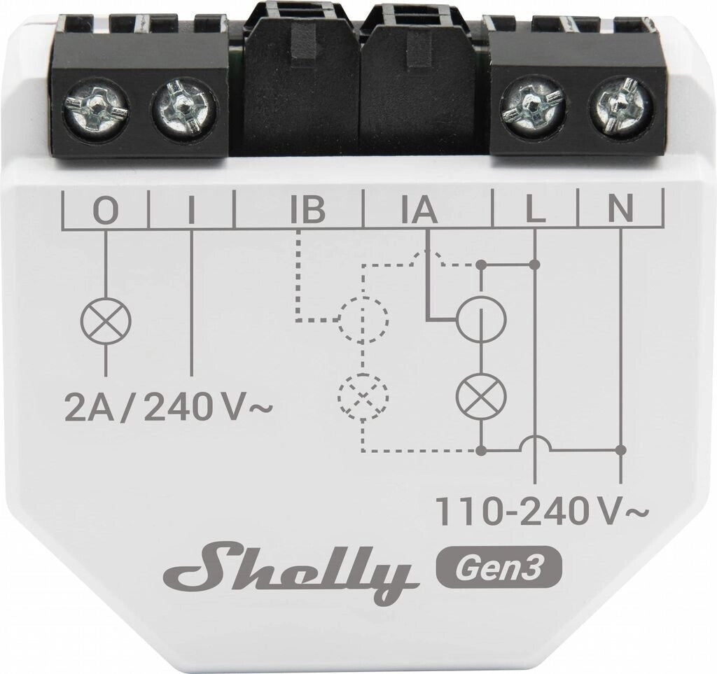 Shelly EM Gen3 con Pinza 50A - Misuratore Energia Wi-Fi
