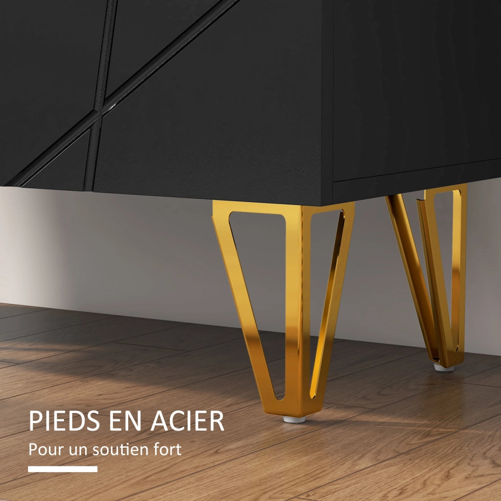 Scarpiera ¨C Minimal ¨C Nero 72x31.5x95