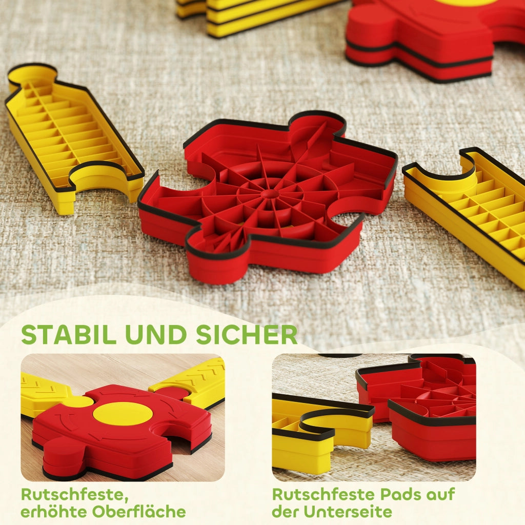 Set Gioco Equilibrio per Bambini ¨C Minimal ¨C Giallo e Rosso