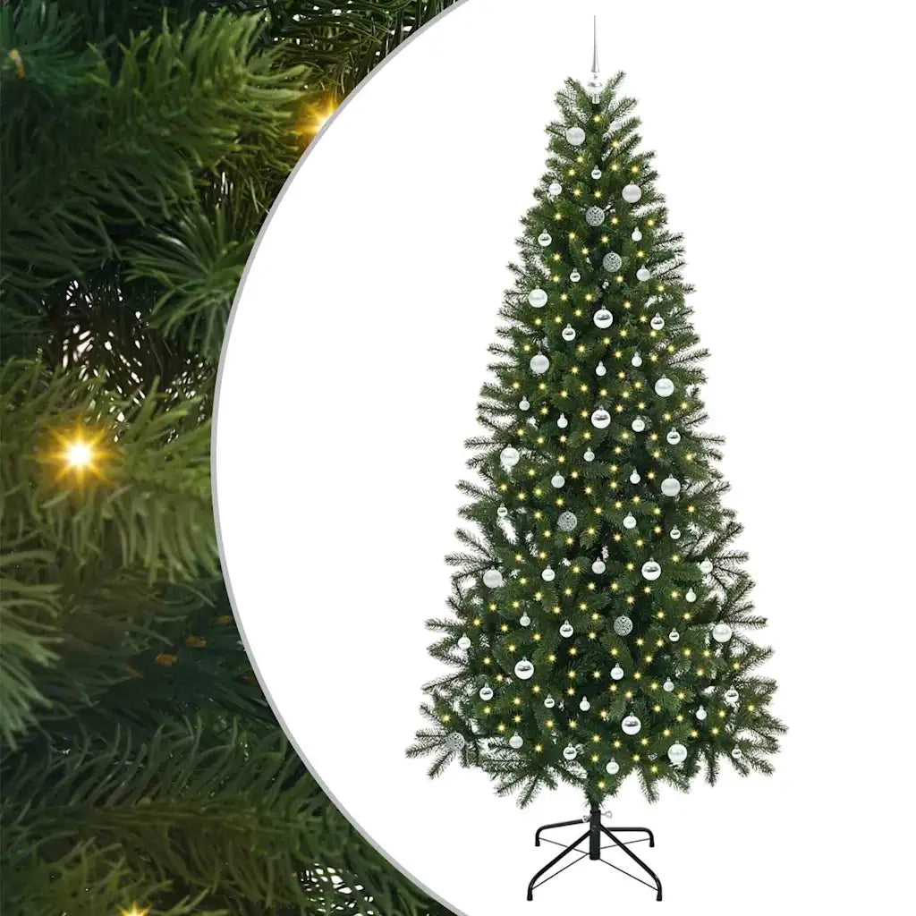 Albero di Natale artificiale Verde 240 cm PE e PVC 3397385