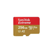 Sandisk extreme microsd 256gb c10 uhs-i sdxc 190mb/s - SDSQXAV-256G-GN6MA