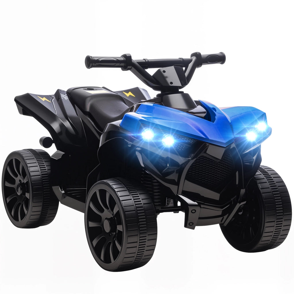 Quad Elettrico Bambini 6V ¨C Xylo ¨C Blu con Fari LED e Musica 3-6 Anni