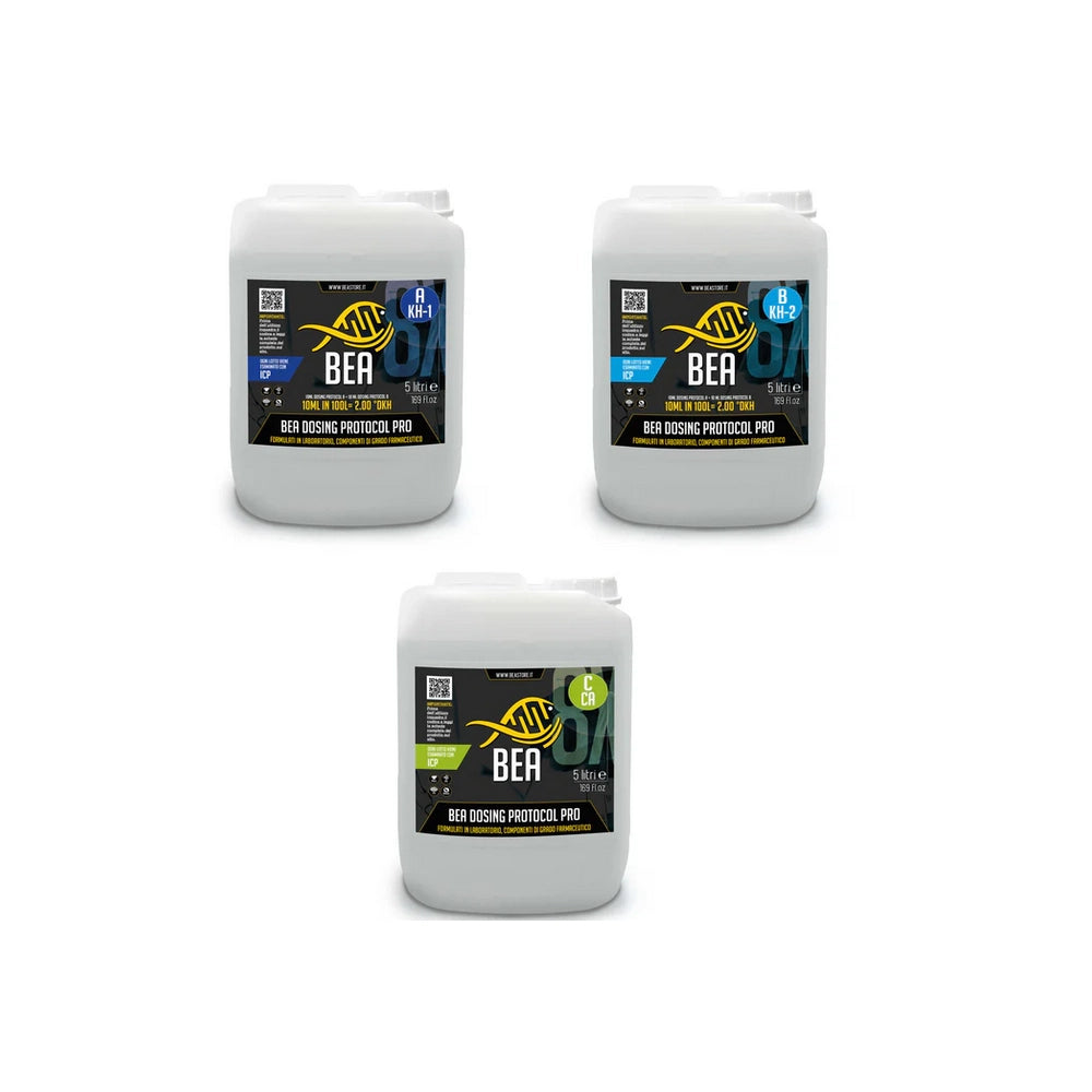 Bea Dosing Protocol Pro - protocollo Balling liquido Modello: KH1 + KH2 + CA (3x5L)