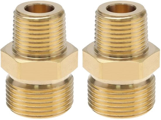 Adattatore di connessione in rame per alta pressione, 4500 PSI, con 2 pezzi, adatto per Generac e Simpson