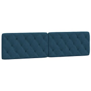 Cuscino Testiera Blu 200 cm in Velluto CFW2672450